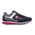 Sneakers nere e grigie con dettagli rossi Ducati Arsene, Brand, SKU s323000205, Immagine 0